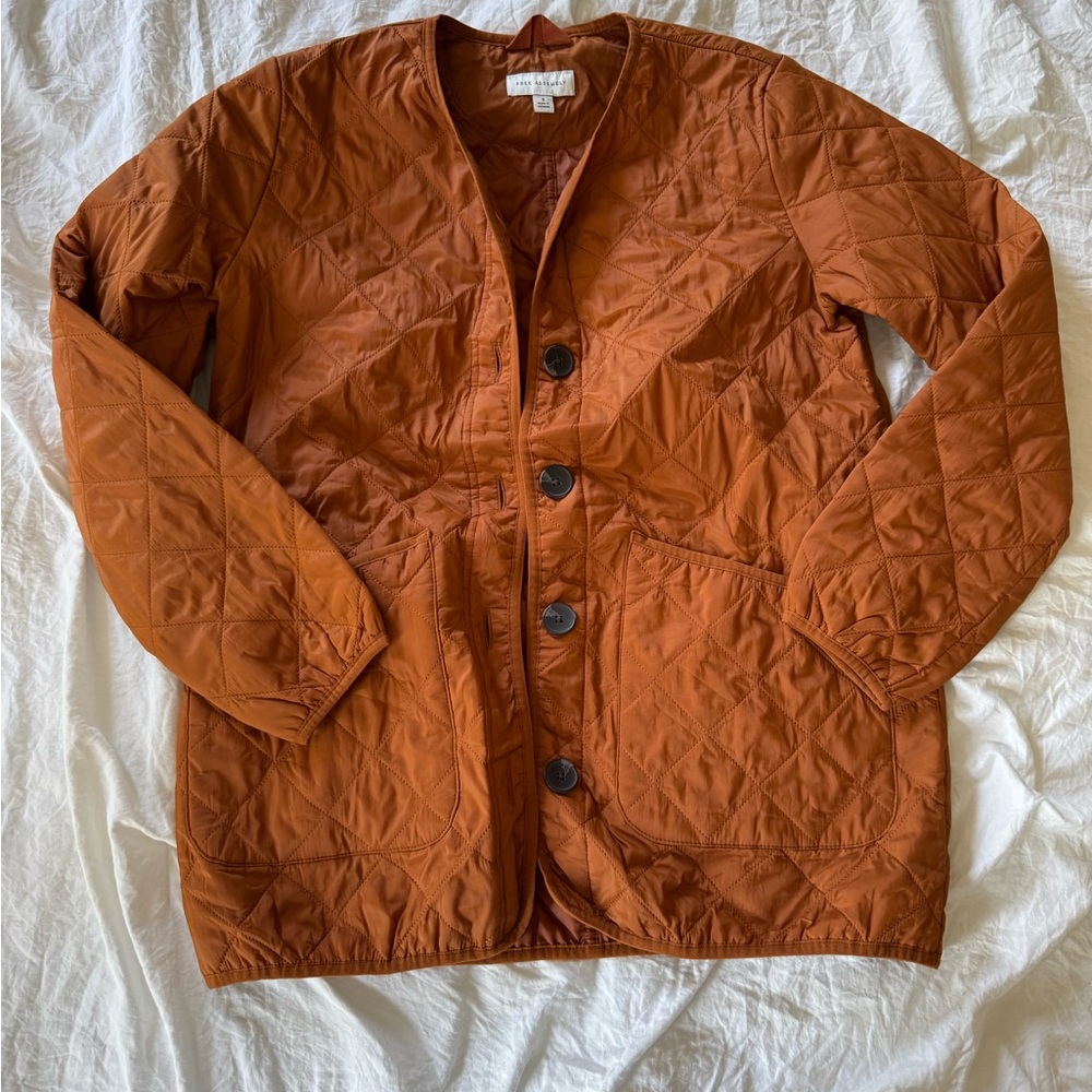 Free Assembly Orange Liner Jacket - Small